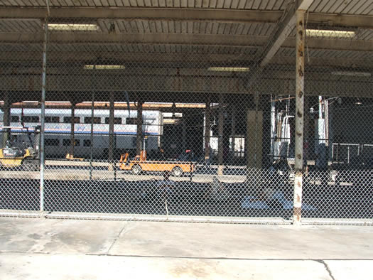 Inmates held at Camp Amtrak were given only a blanket to protect them from the cold and mosquitoes 