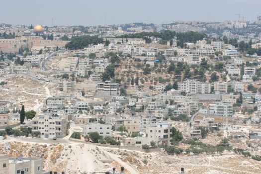 The view of Jerusalem from Nof Zion. (Jon Elmer, 2005)